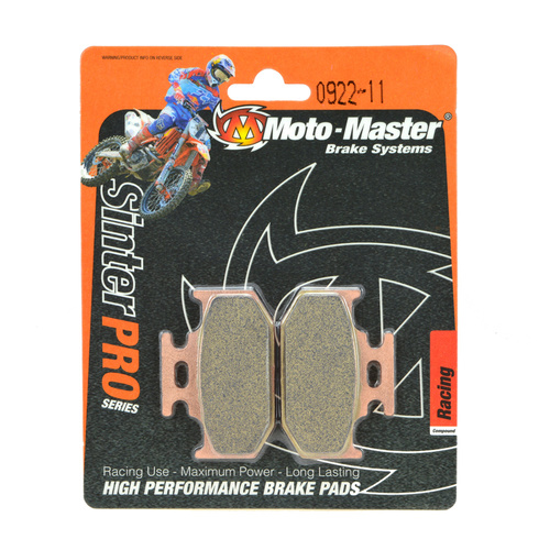 Moto-Master Kawasaki SinterPro Racing Rear Brake Pads (MM-092211)