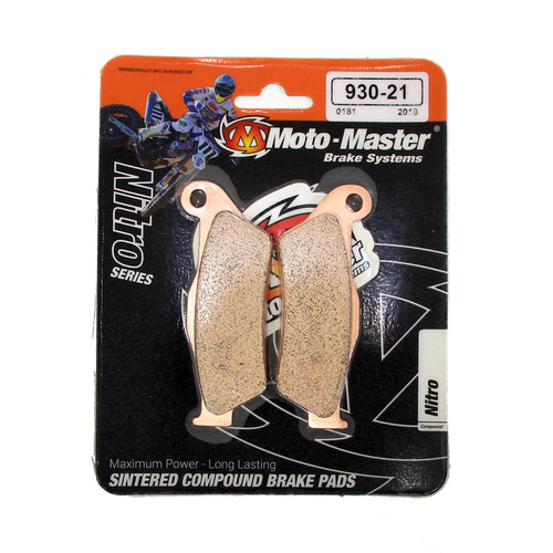 Moto-Master Gas Gas Nitro Front Brake Pads MC 125 1995-2012