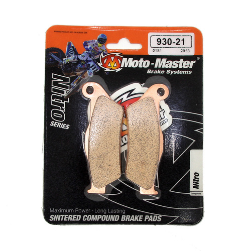 Moto-Master KTM Nitro Front Brake Pads 530 XCF-W Champion Edition 2010