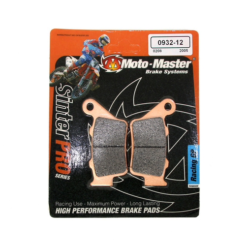 Moto-Master Alfer SinterPro Racing GP Rear Brake Pads (MM-093212)