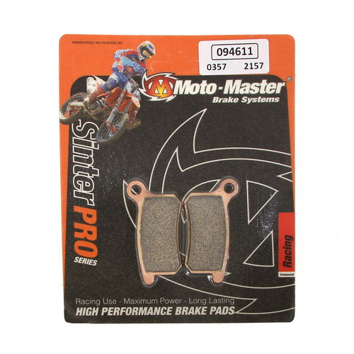 Moto-Master Husqvarna SinterPro Racing Front Brake Pads (MM-094611)