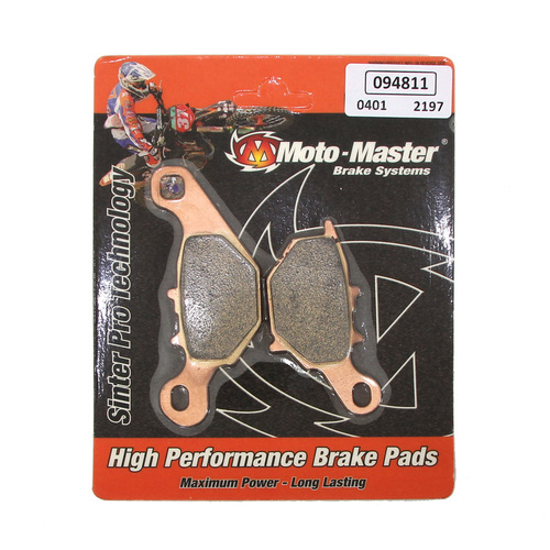 Moto-Master Suzuki SinterPro Racing Rear Brake Pads RM 85 2005-2024