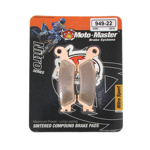 Moto-Master Yamaha Nitro Sport Front Brake Pads (MM-094922)