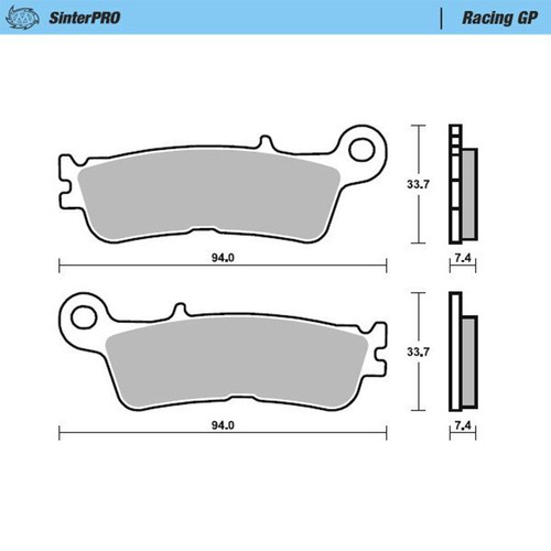 Moto-Master Yamaha SinterPro Racing GP Front Brake Pads (MM-099812)