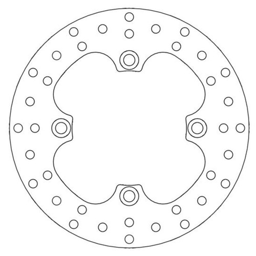 Moto-Master Honda Rear Round Series ATV Disc TRX 400 EX 1999-2009