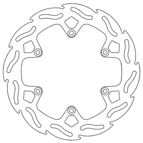 Moto-Master Husqvarna Rear Flame Series Disc TX 300i (Brembo Caliper) 2022-On