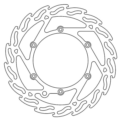 Moto-Master KTM Front Flame Series Disc 530 XCF-W SIX DAYS 2008-2012