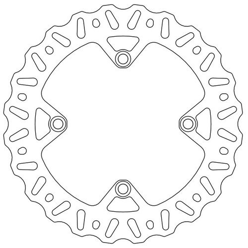 Moto-Master Husqvarna Rear Nitro Series Disc TC 250 (Brembo Caliper) 2011-2013