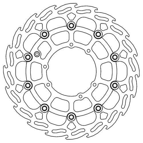 Moto-Master Honda 298mm Front Dakar Rally Disc (MM-112150)