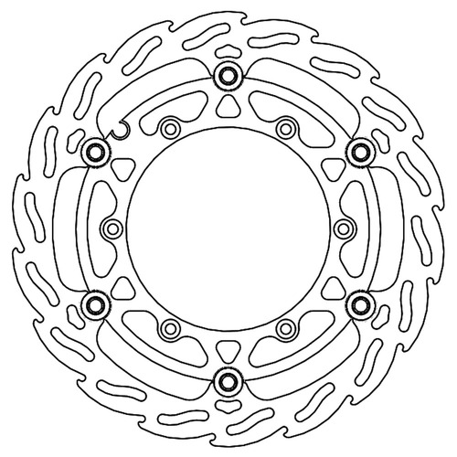 Moto-Master Beta 270mm Front Flame Floating Disc (MM-112268)