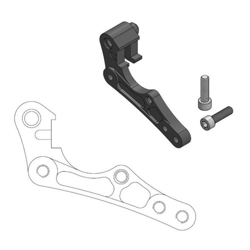 Moto-Master Gas Gas 270mm Front Caliper Bracket (MM-211045)