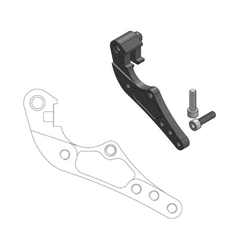 Moto-Master Husqvarna 298mm Front Dakar Caliper Bracket TE 150 I 2017