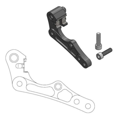 Moto-Master Husqvarna 270mm Front Caliper Bracket TC 125 (Magura Caliper) 2018