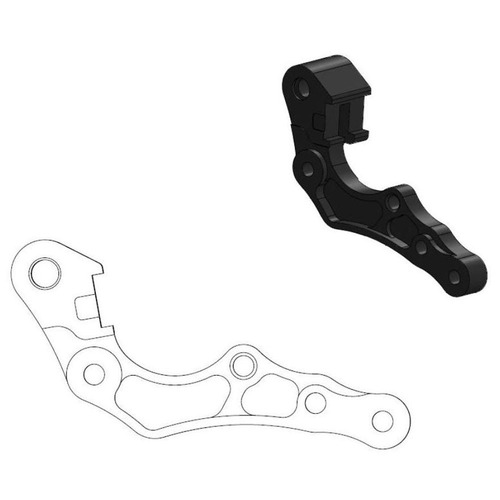 Moto-Master Gas Gas 270mm Front Caliper Bracket EC 250 F 2021-On