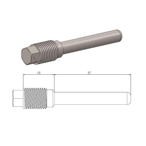 Moto-Master Beta Front Brake Pad Pins RR 250 4T 2007