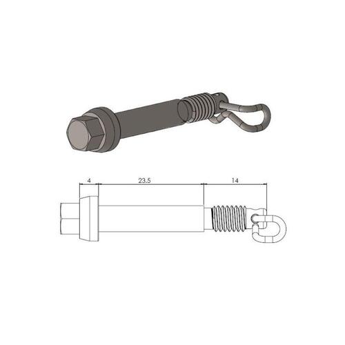 Moto-Master Gas Gas Front Brake Pad Pins MC 65 2021-2022