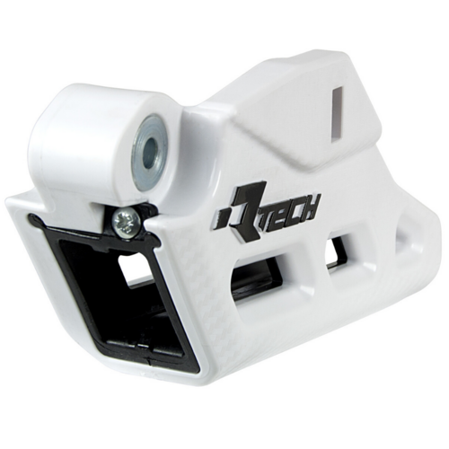 Rtech Beta White/Black Monoblock Worx Chain Guide RR 350 4T Factory Edition 2013-2014