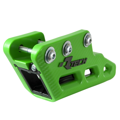 Rtech Kawasaki Green/Black Monoblock Worx Chain Guide KX 250 F 2009-2018