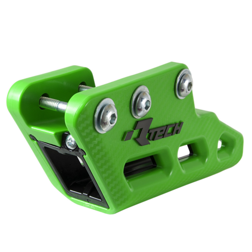 Rtech Kawasaki Green/Black Monoblock Worx Chain Guide KX 250 (KX 250 F) 2019-2024