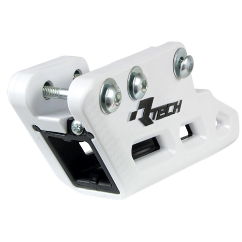 Rtech Yamaha White/Black Monoblock Worx Chain Guide YZ 125 2008-2024