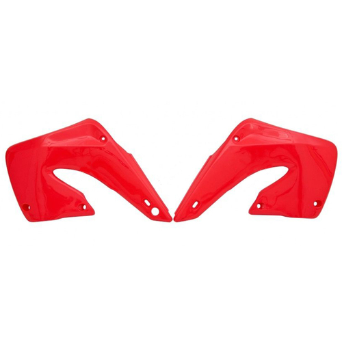 Rtech Honda CR 125 R 2000-2001 Red Radiator Shrouds