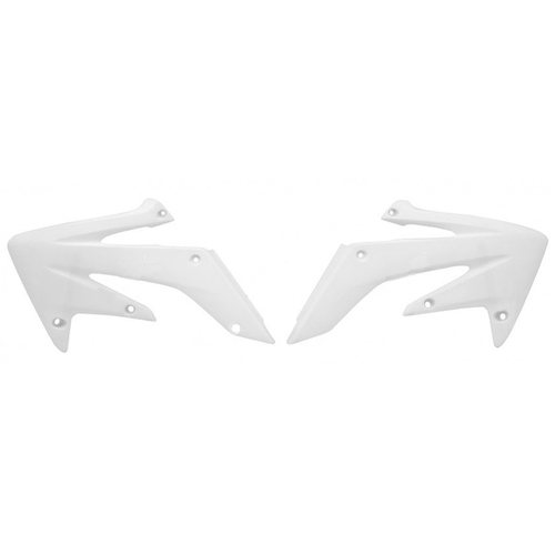 Rtech Honda CRF 250 R 2004-2009 White Radiator Shrouds