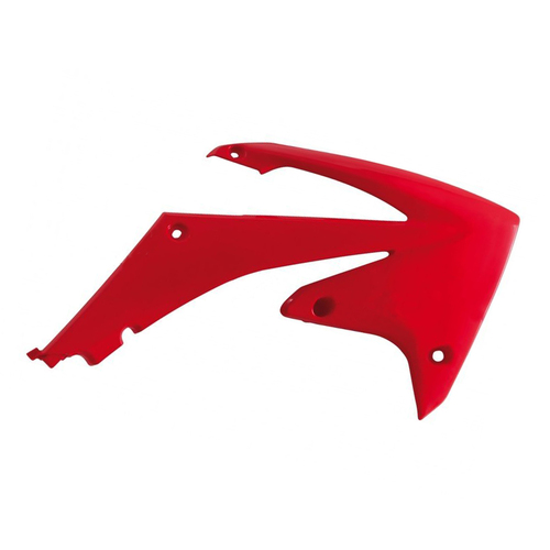 Rtech Honda CRF 250 R 2010-2013 Red Radiator Shrouds