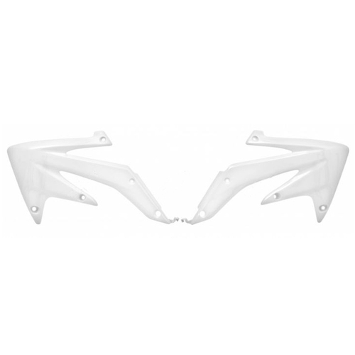 Rtech Honda CRF 450 X 2005-2007 White Radiator Shrouds