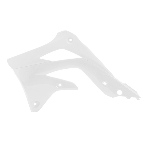 Rtech Kawasaki KX 450 F 2012-2015 White Radiator Shrouds