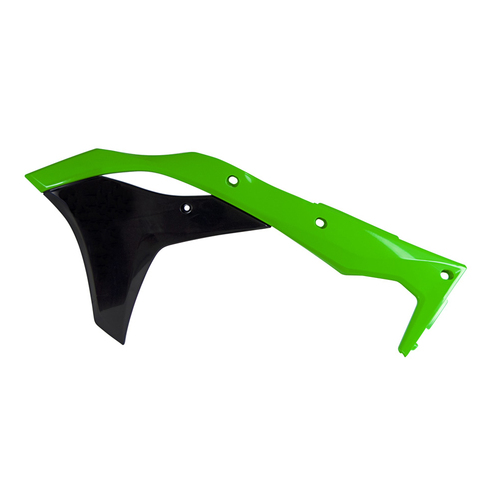 Rtech Kawasaki KX 250 F 2017-2018 Neon Green Radiator Shrouds