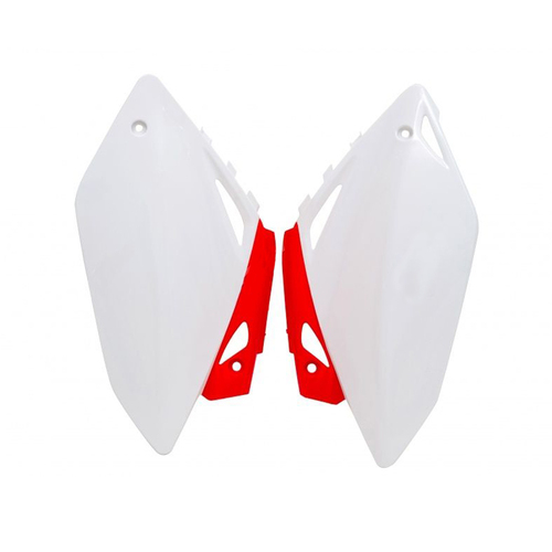 Rtech Honda CRF 450 R 2005-2006 Red/White Side Panels