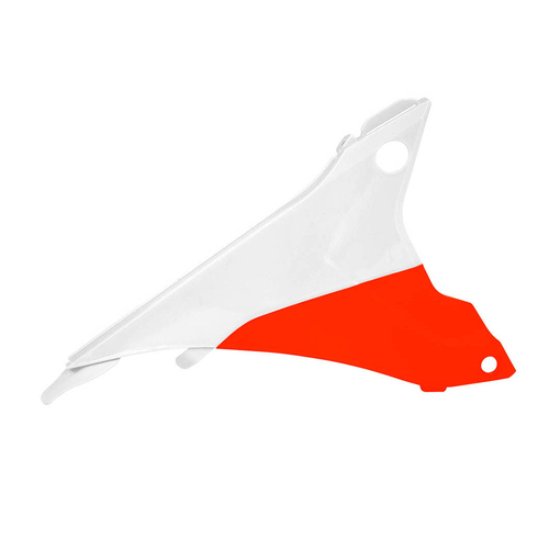 Rtech KTM 250 EXC 2014-2016 White/Neon Orange Right Airbox Side Panel