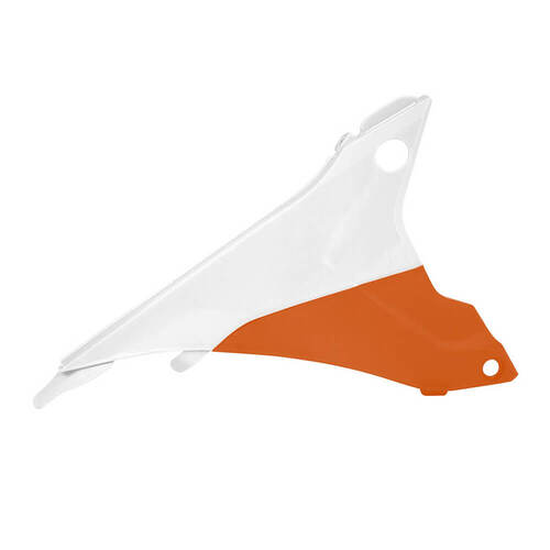 Rtech KTM 125 EXC 2014-2016 White/Orange Right Airbox Side Panel