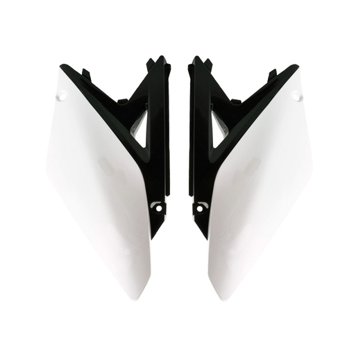 Rtech Suzuki RM-Z 250 2010-2018 White/Black Side Panels