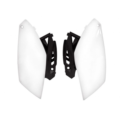 Rtech Yamaha YZ 250 F 2010-2013 White/Black Side Panels