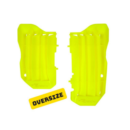 Rtech Honda Neon Yellow Oversized Radiator Louvers CRF 450 R 2017-2020