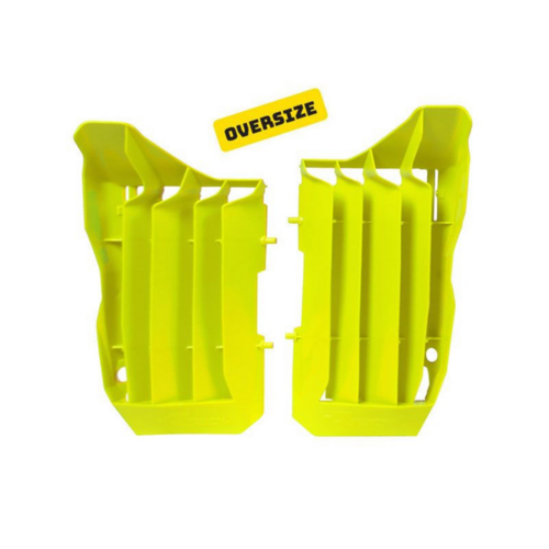 Rtech Honda Neon Yellow Oversized Radiator Louvers CRF 250 R 2018-2019