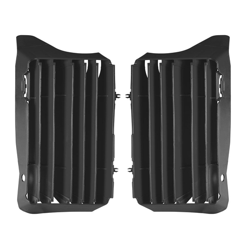 Rtech Honda Black Oversized Radiator Louvers CRF 250 R 2022-2024