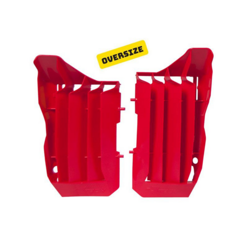 Rtech Honda Red Oversized Radiator Louvers CRF 250 R 2018-2019