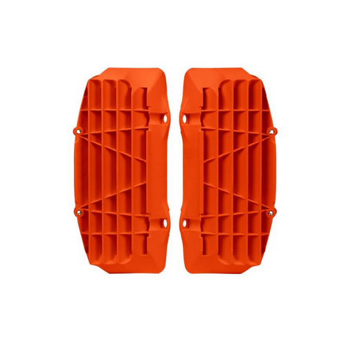 Rtech Husqvarna Neon Orange Oversized Radiator Louvers FS 450 2016-2018