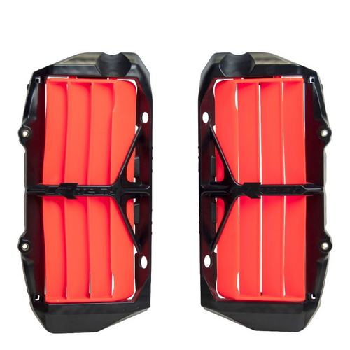 Rtech Gas Gas Neon Orange Oversized Radiator Louvers MC 125 2021-2024