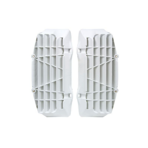 Rtech Husqvarna White Oversized Radiator Louvers TE 125 2017-2019