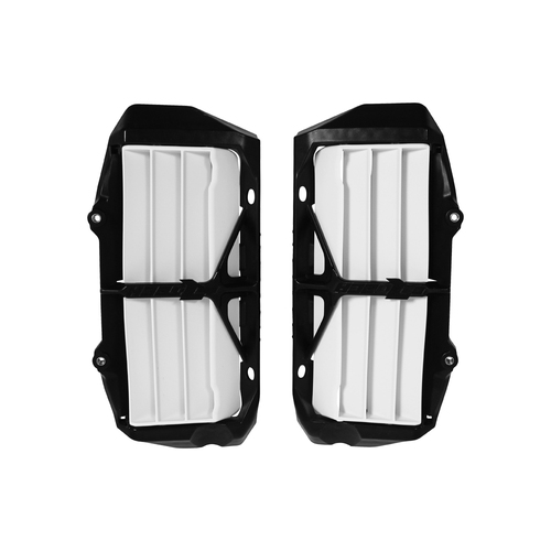 Rtech Husqvarna White Oversized Radiator Louvers TX 125 2019-2024