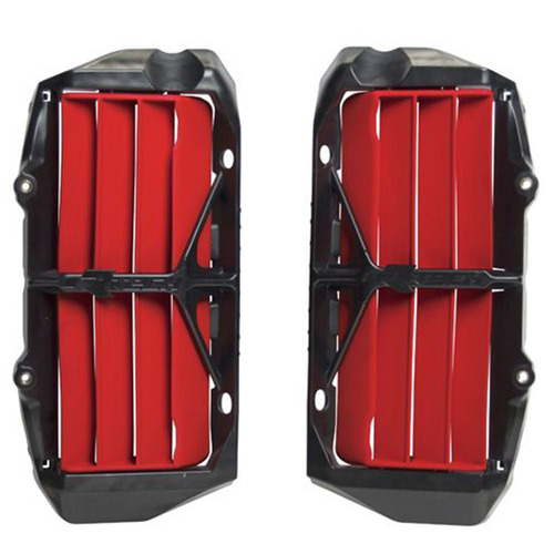 Rtech Gas Gas Red Oversized Radiator Louvers MC 125 2021-2024