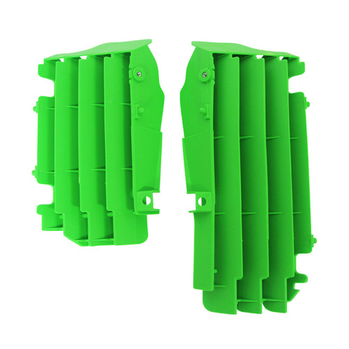 Rtech Kawasaki Green Oversized Radiator Louvers KX 450 X 2021-2023