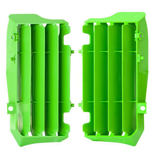 Rtech Kawasaki Green Oversized Radiator Louvers KX 450 X 2024