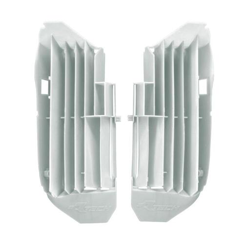 Rtech Yamaha White Oversized Radiator Louvers YZ 250 F 2024