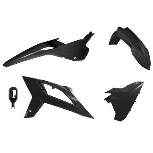 Rtech Beta Black Plastic Kit RR 125 2T 2020