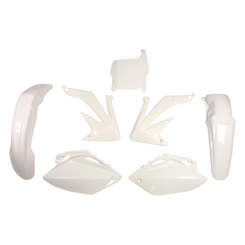 Rtech Honda White Plastic Kit CRF 450 R 2005-2006