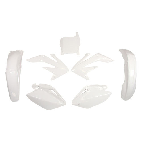 Rtech Honda White Plastic Kit CRF 250 R 2004-2005